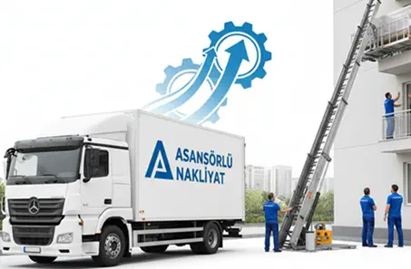Asansörlü Evden Eve Nakliyat hizmetinin resmi.